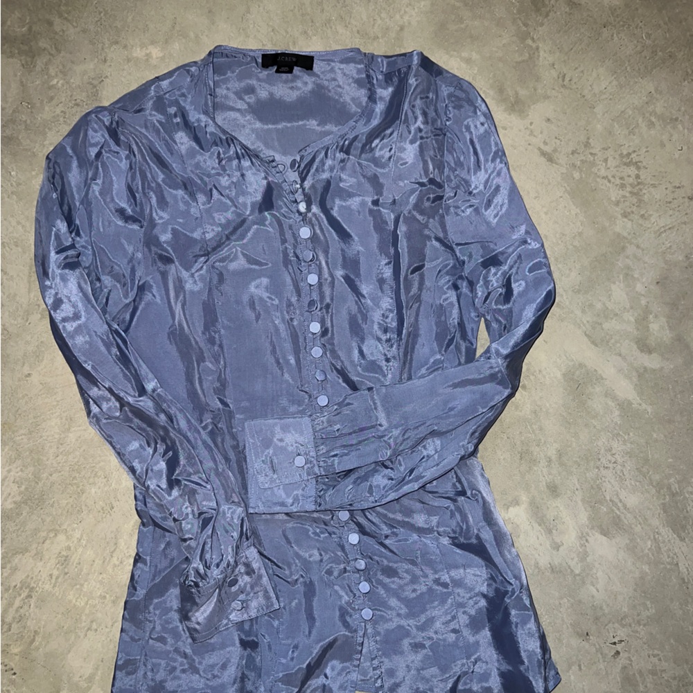 J. Crew Button Down Silky Blouse